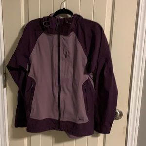 REI soft shell rain jacket